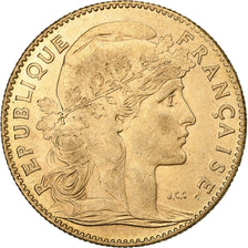 Francia, 10 Francs, Marianne, 1901, Paris, Oro, EBC, Gadoury:1017, KM:846