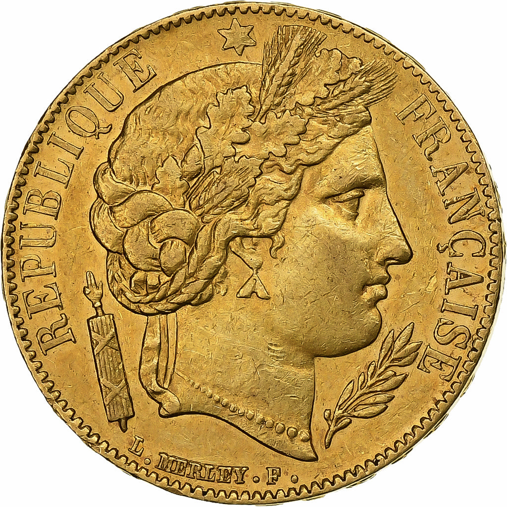 Francia, 20 Francs, Cérès, 1851, Paris, Oro, SPL-, KM:762