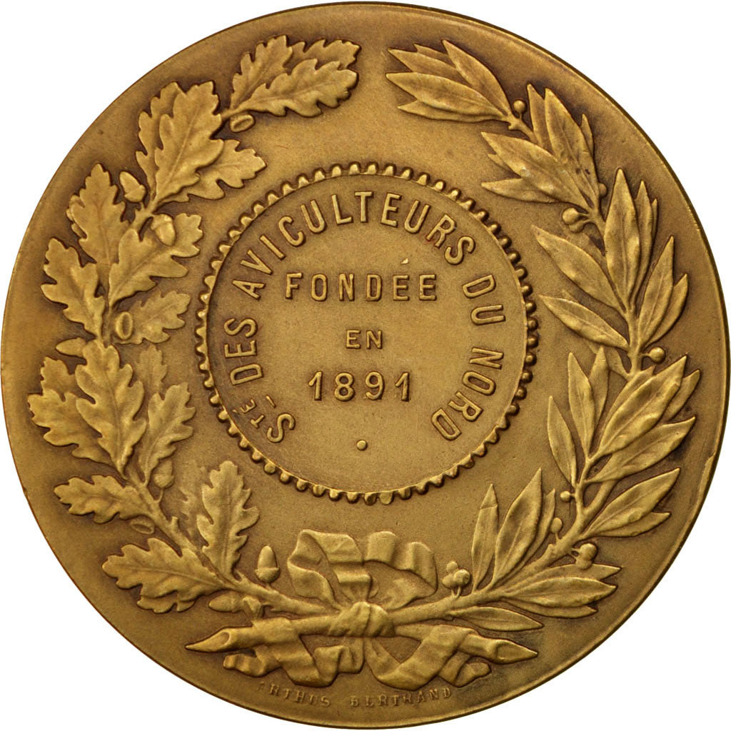 Frankrijk, Medaille, French Third Republic, Bronzen, PR