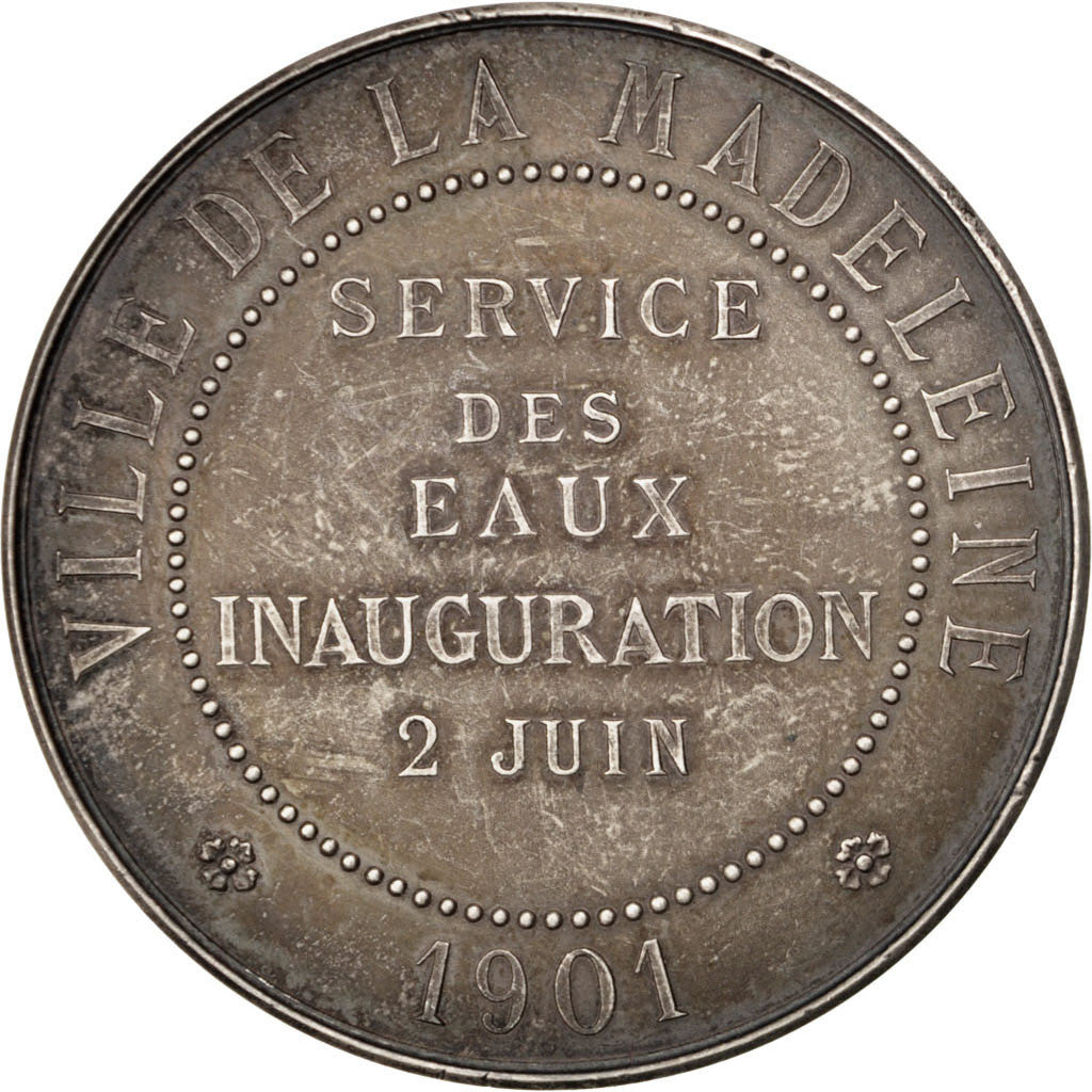 Frankreich, Medaille, French Third Republic, 1901, Silber, VZ