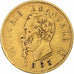 Italia, Vittorio Emanuele II, 10 Lire, 1863, Torino, Oro, BB, KM:9