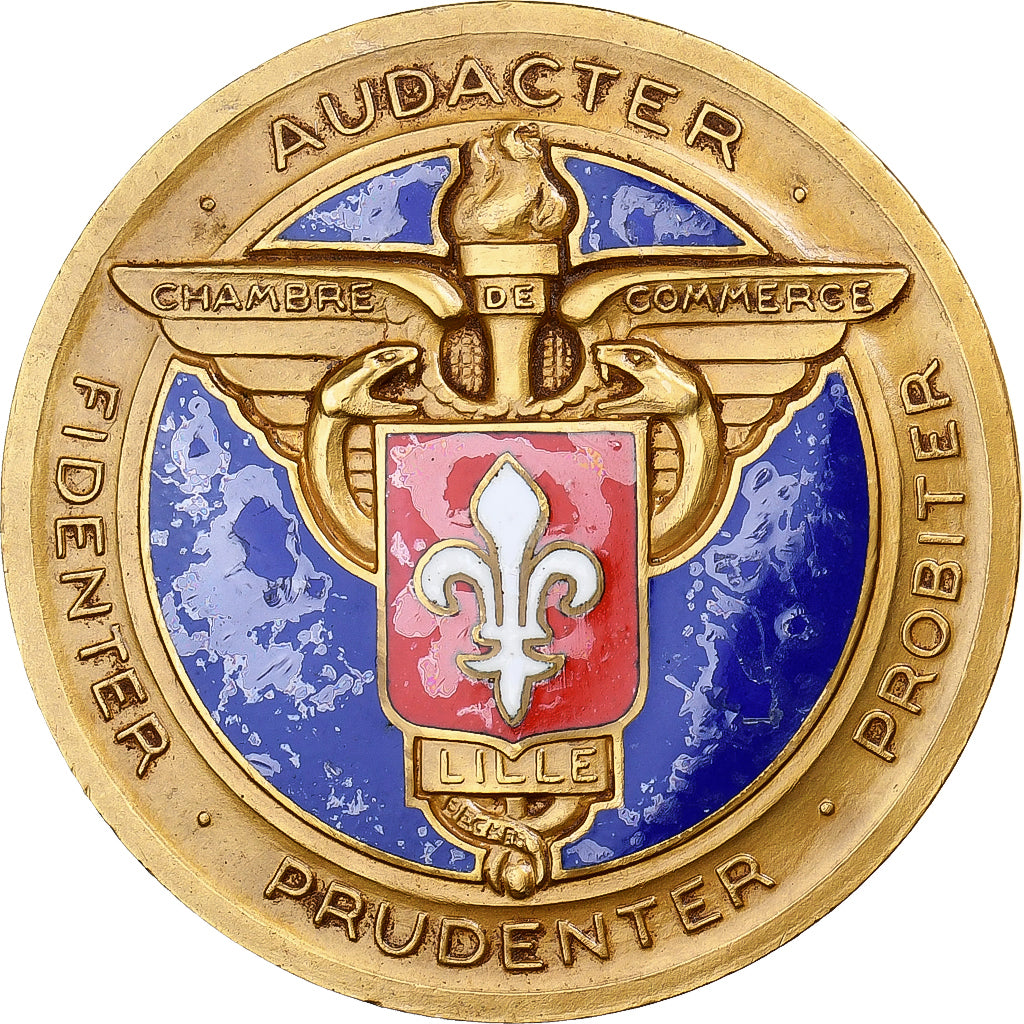 Francia, medaglia, Chambre de Commerce de Lille, Bronzo, BB+