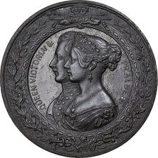 Reino Unido, medalla, Queen Victoria, The Crystal Palace London, 1851, Hojalata