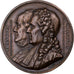 França, Token, Société Franklin et Montyon, 1833, Bronze, Barre, AU(55-58)