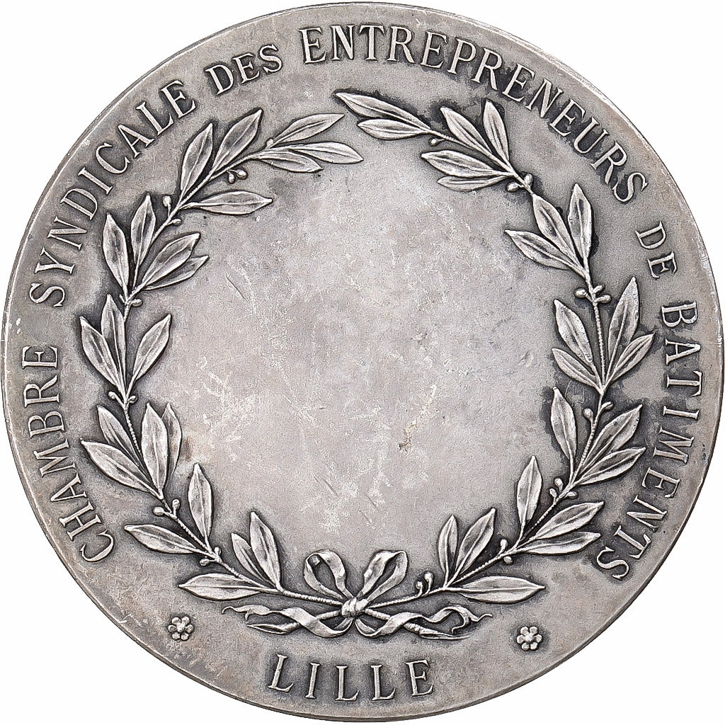 Francia, medaglia, Chambre syndicale des entrepreneurs de bâtiments, Bronzo