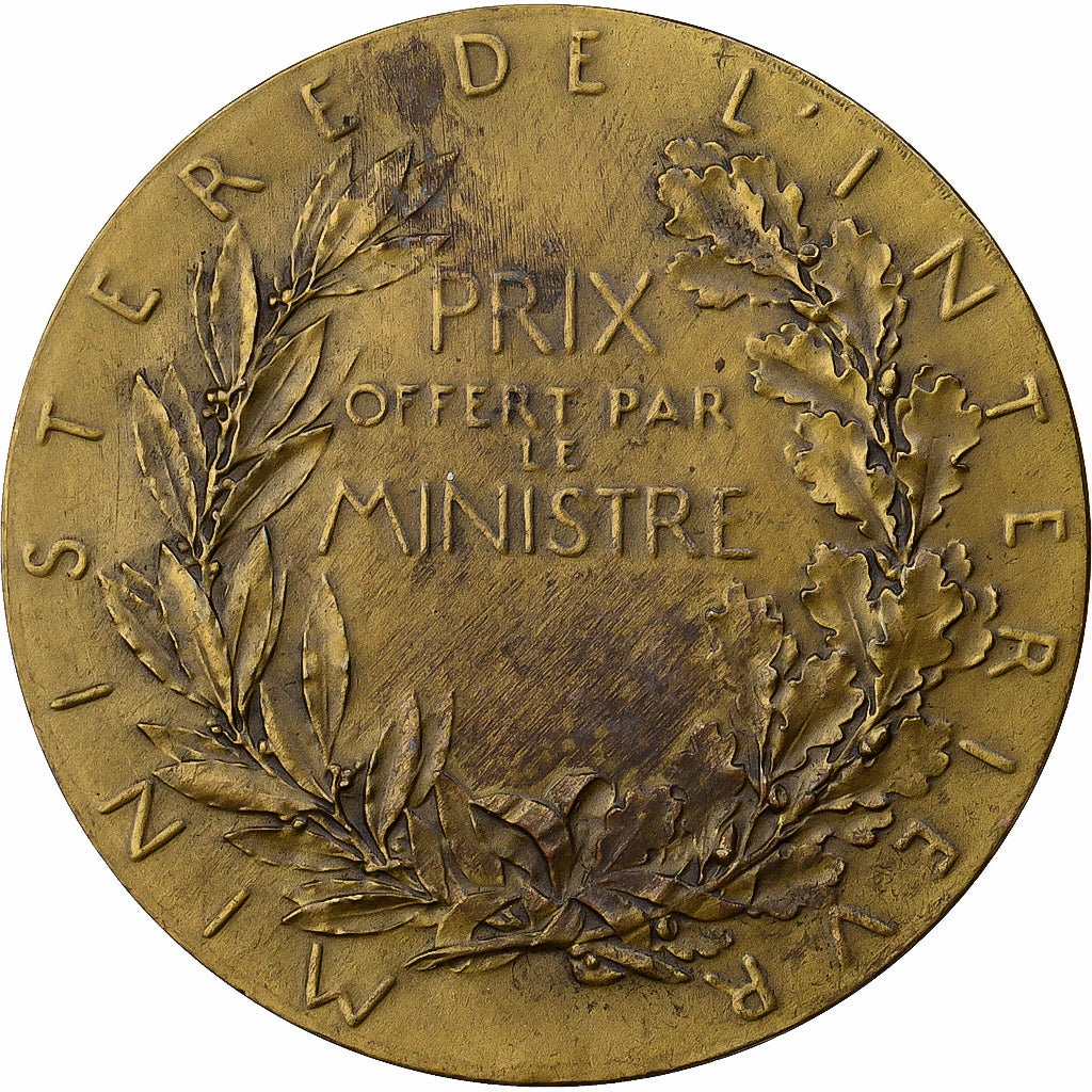 Francia, medalla, Prix du Ministère de l’Intérieur, Cobre, Roty, MBC+