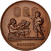France, Medal, French Third Republic, 1889, Copper, Domard, AU(55-58)