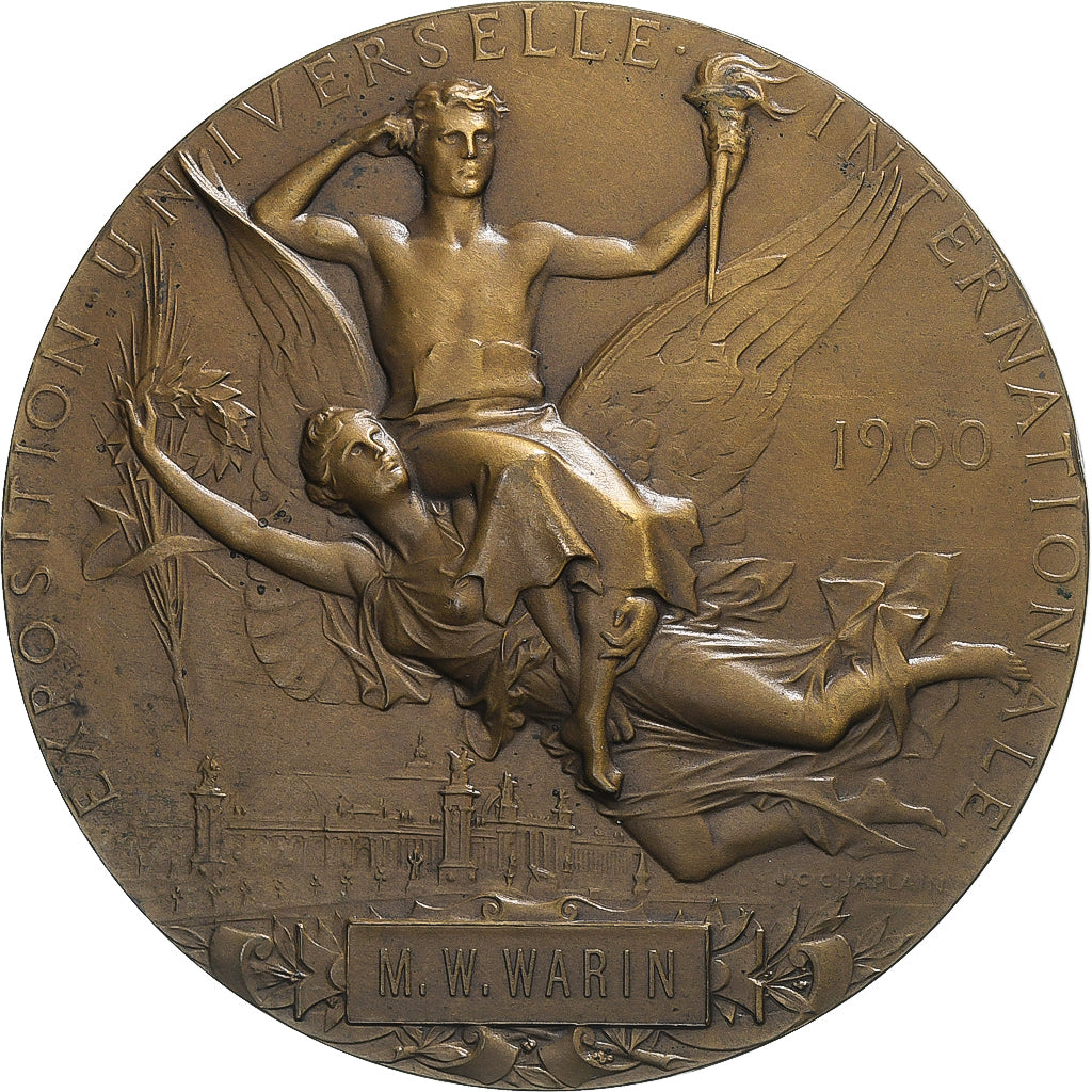 Francia, medaglia, Exposition Universelle Internationale de Paris, 1900, Bronzo
