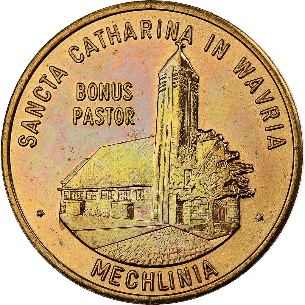 België, Token, 100 Herders - Mechelen, 1981, Bronzen, ZF+