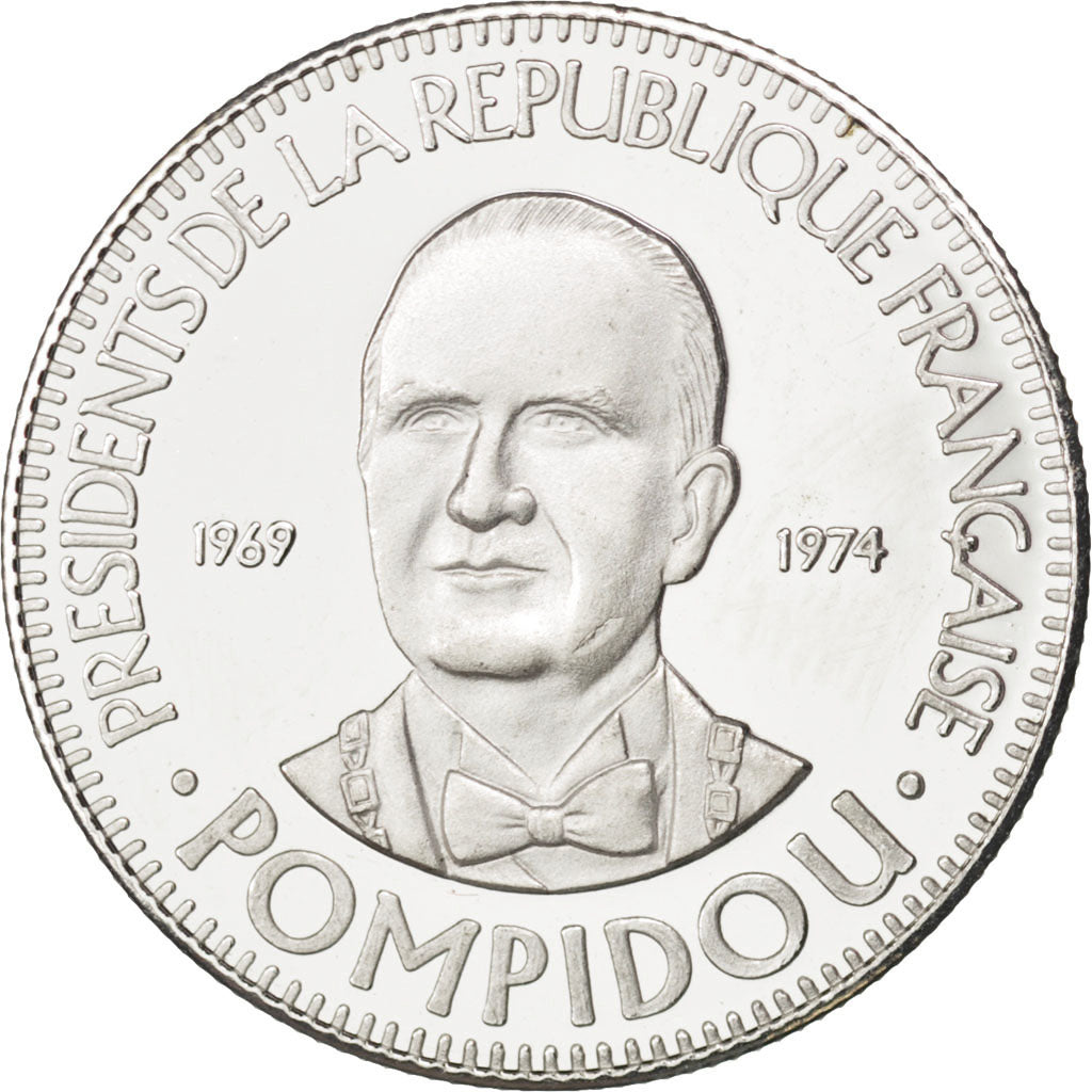 Frankrijk, Medaille, French Fifth Republic, Zilver, PR+