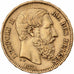 Belgium, Leopold II, 20 Francs, 1871, Brussels, Gold, EF(40-45), KM:37