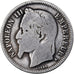 France, Napoleon III, Franc, 1866, Paris, Silver, F(12-15), KM:806