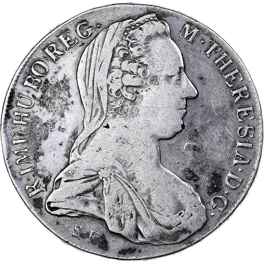 Austria, Marie-Thérèse, Thaler, 1780, Refrappe, Silver, VF(30-35), KM:T1