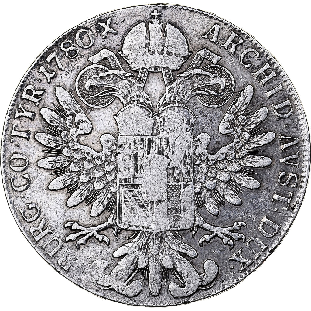 Austria, Marie-Thérèse, Thaler, 1780, Refrappe, Silver, VF(30-35), KM:T1