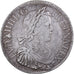 Francja, Louis XIV, Écu à la mèche longue, 1650, Bordeaux, Srebro, VF(30-35)