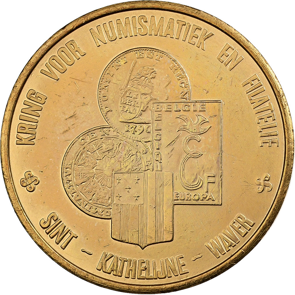 Belgium, Token, 50 Kadodders, 1981, Copper, AU(55-58)