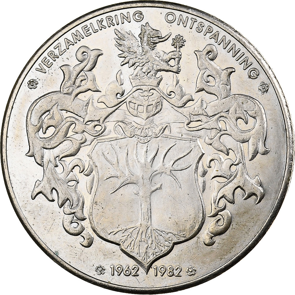 Belgium, Token, 100 Poorters - Herentals, 1982, Nickel-brass, AU(55-58)