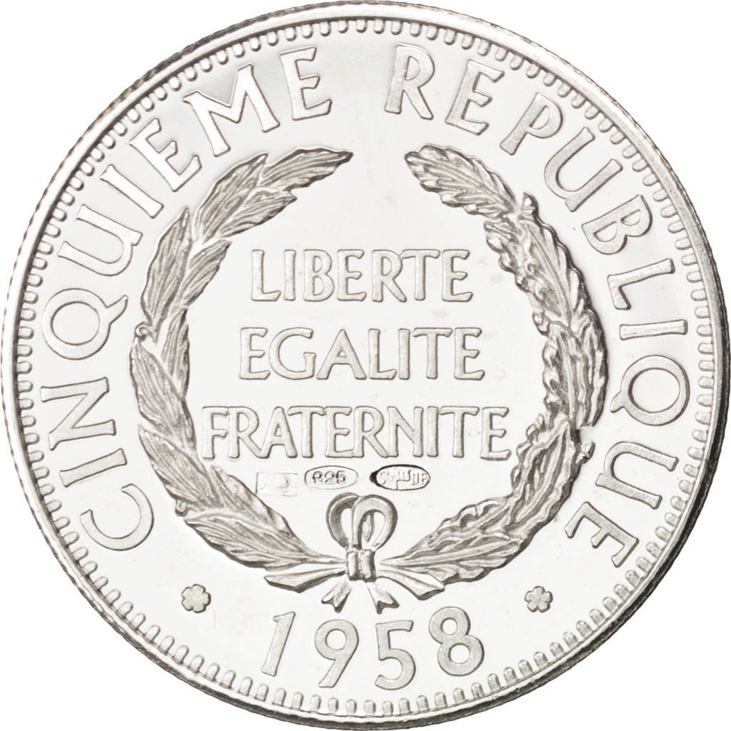 France, Médaille, French Fifth Republic, Argent, SUP+