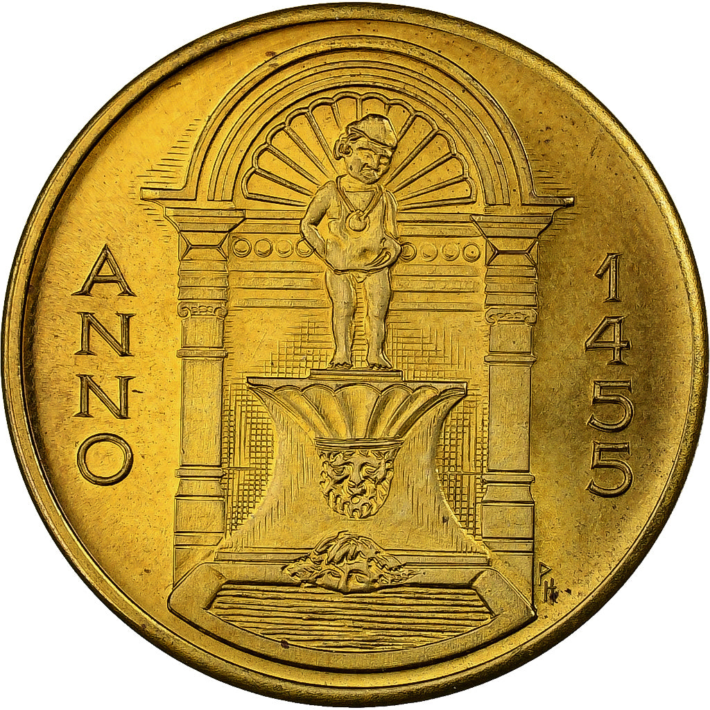 Belgien, betaalpenning, 50 Matten, 1981, Kupfer, VZ