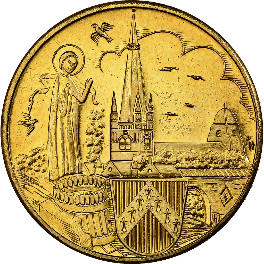 Bélgica, zeton, 100 Lievekes - Gistel, 1984, Cobre, EBC