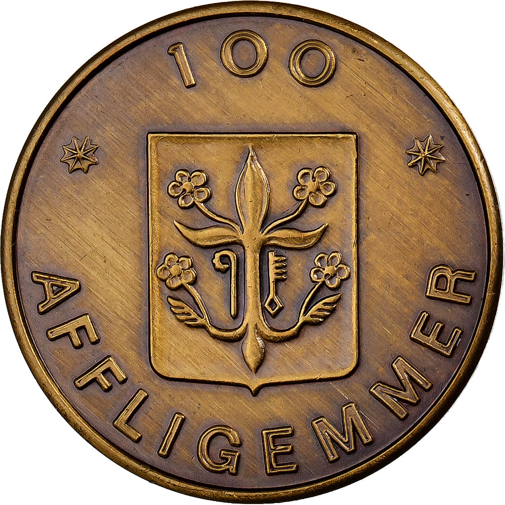 België, Token, 100 Affligemmer - Affligem, 1981, Bronzen, PR