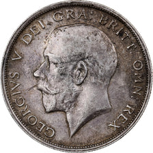 Great Britain, George V, 1/2 Crown, 1915, Silver, EF(40-45), KM:818.1
