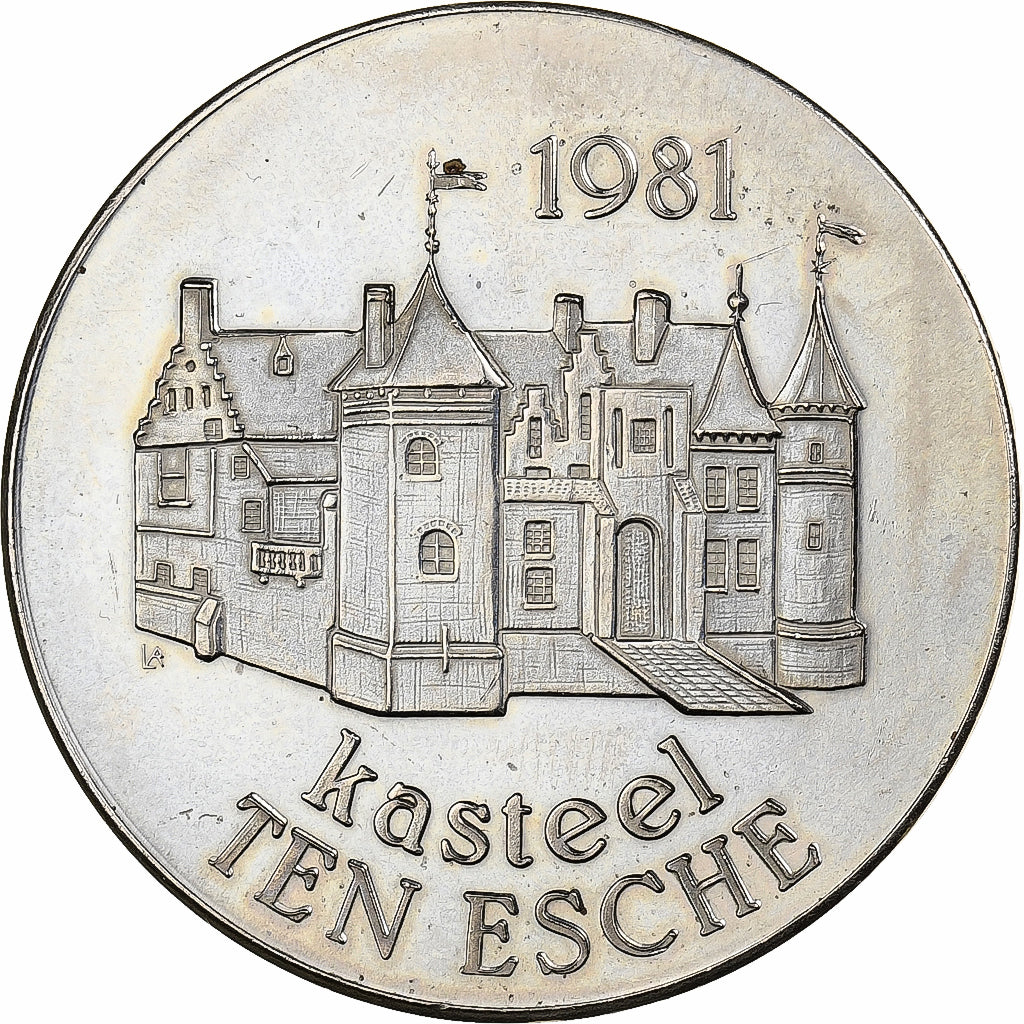 Bélgica, Token, 100 Tollenaar - Schelle, 1981, Cobre-níquel, AU(55-58)