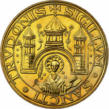 Belgium, Token, 50 Denier - St. Truiden, 1980, Brass plated steel, MS(63)