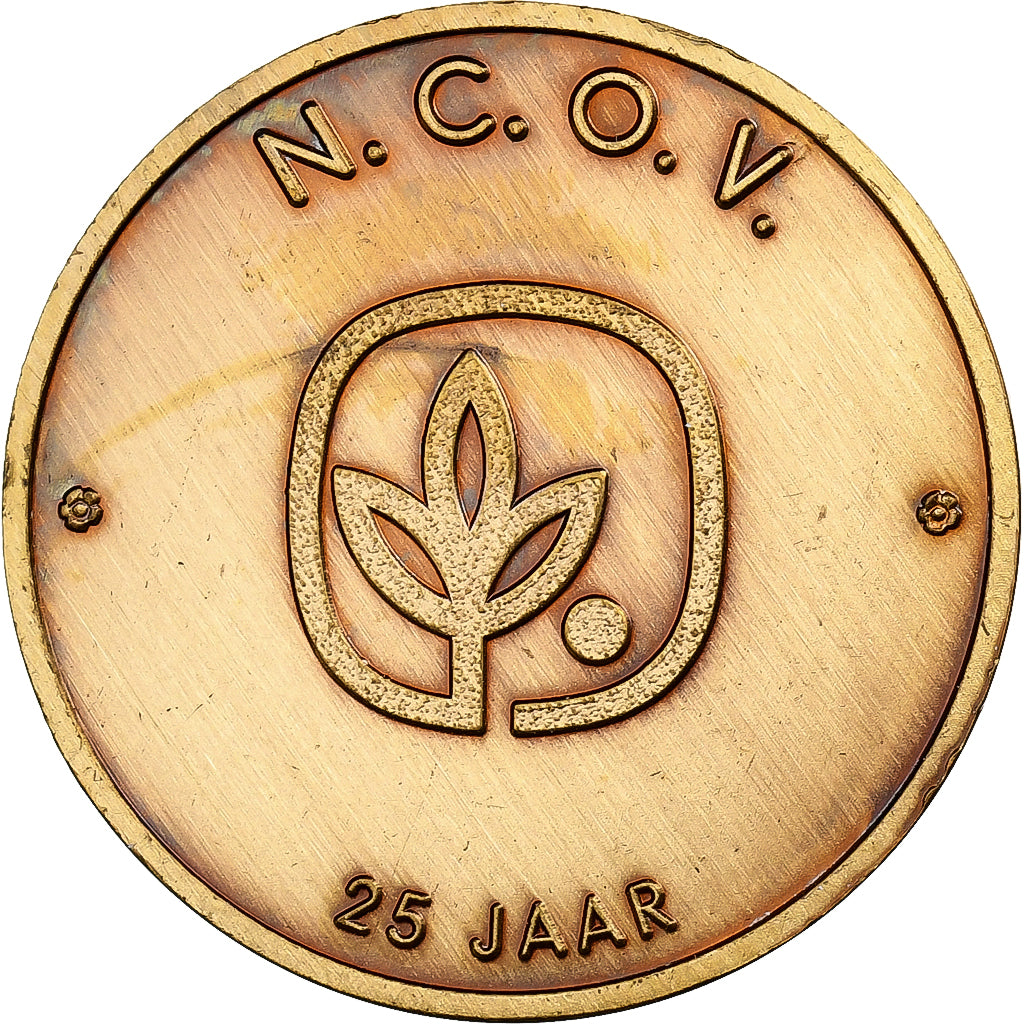 Bélgica, zeton, 100 Draken, 1982, Bronce, EBC