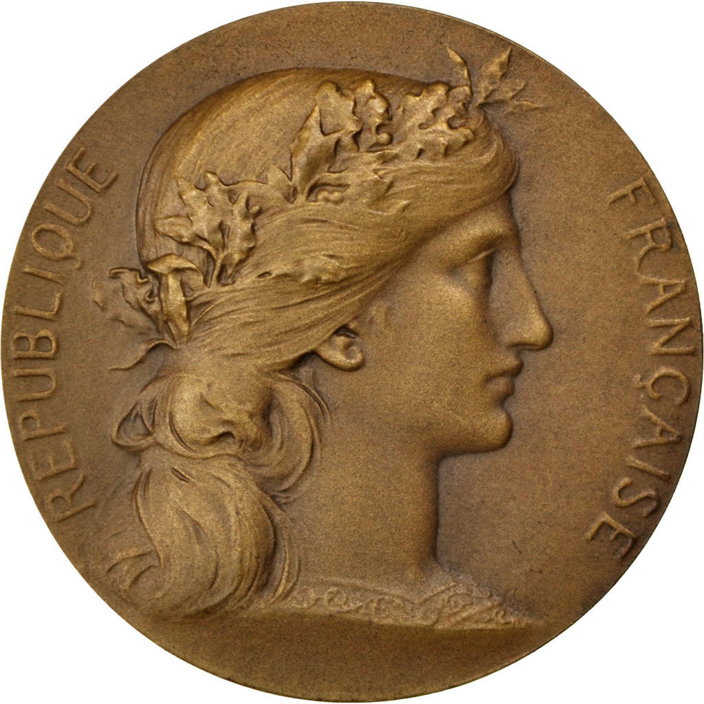Frankreich, Medaille, French Third Republic, Bronze, Dupuis.D, SS+