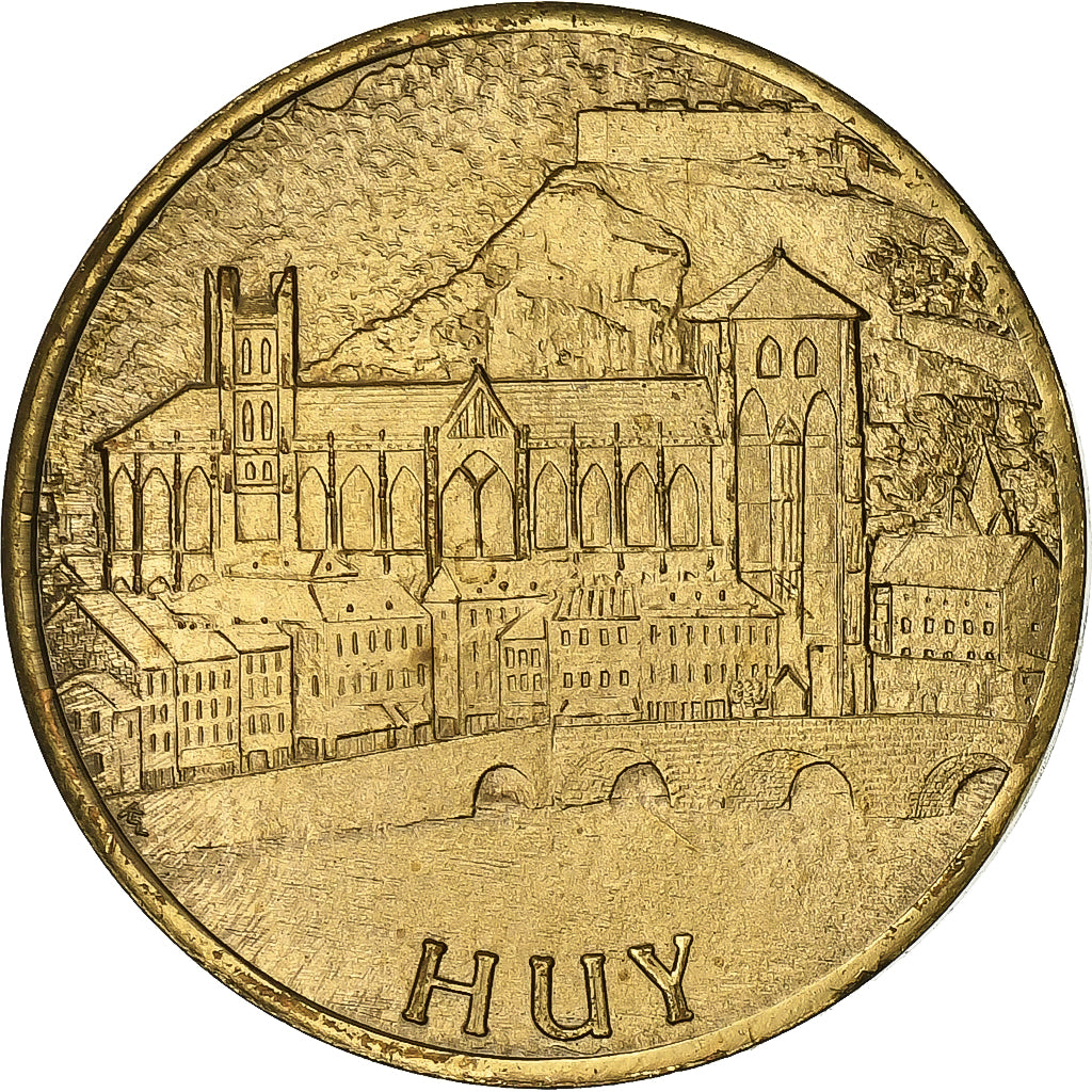 Belgia, Token, 100 Bassinia, 1982, Mosiądz platerowany stalą, AU(55-58)