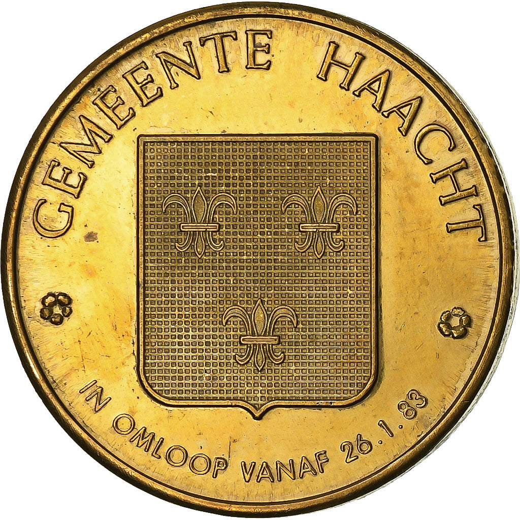 Belgique, Jeton, 100 Hoogh - Haacht, 1983, Cuivre, SUP
