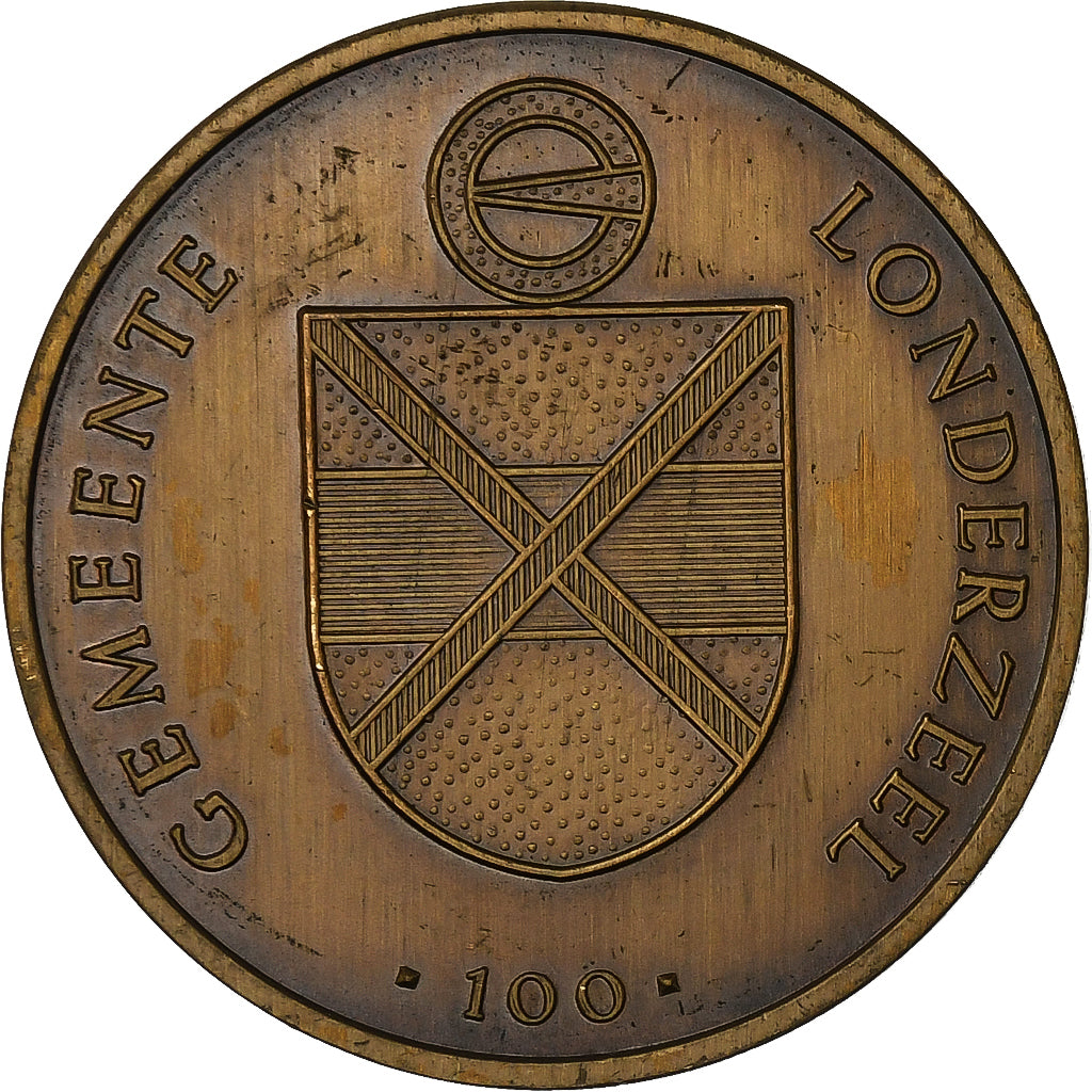 Belgium, Token, Gerard Walschap - 100 Londerzeel, 1982, Bronze, AU(55-58)