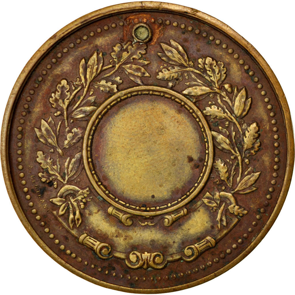 Frankreich, Medaille, French Third Republic, Bronze, Bertrand, SS