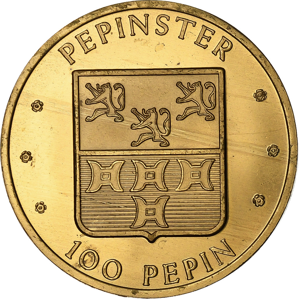 Belgio, ficha, 100 Pepin - Pepinster, 1983, Bronzo, SPL-