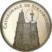 França, medalha, Cathédrale de Strasbourg, Cobre-níquel, MS(63)