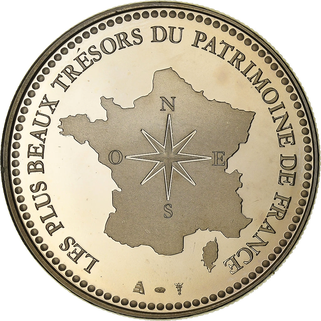 France, Médaille, La Grotte de Lascaux, Cupro-nickel, SUP+