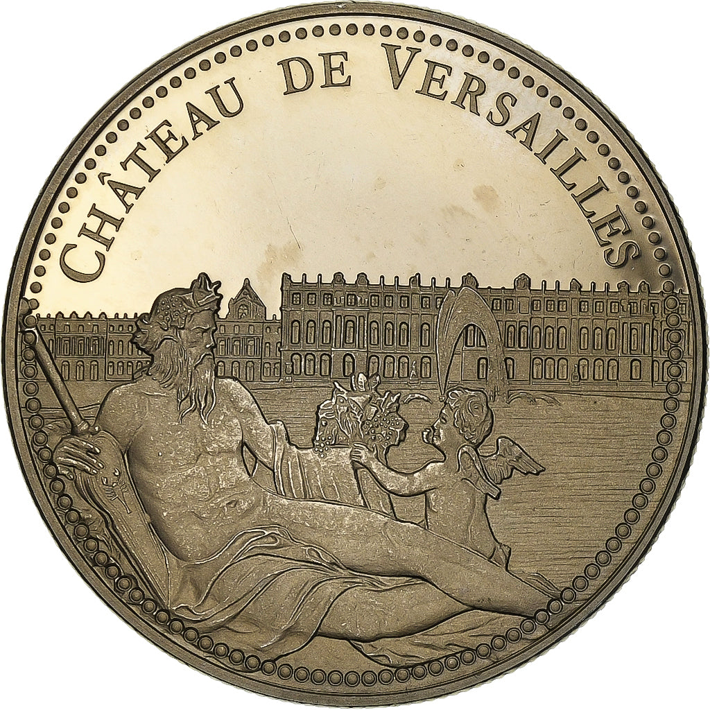 Francia, medaglia, Le Château de Versailles, Rame-nichel, SPL