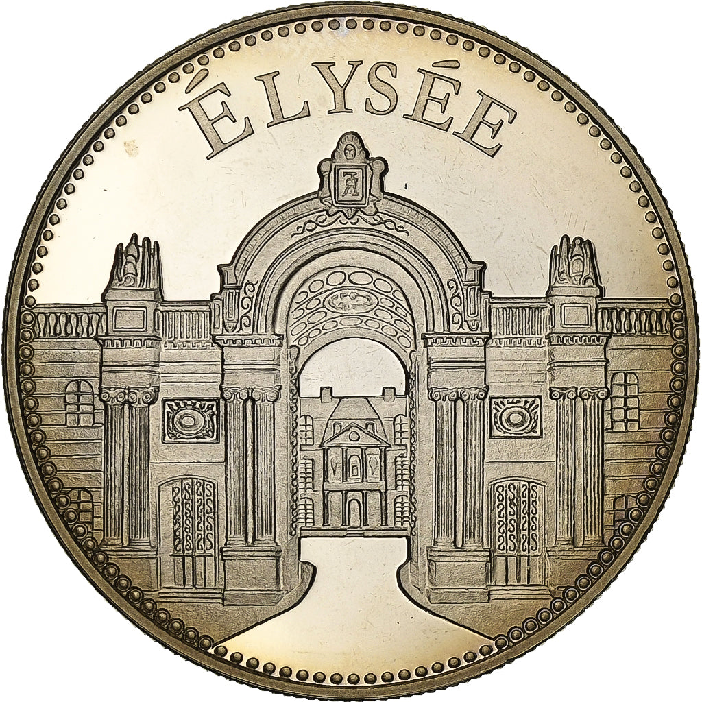 França, medalha, L'Elysée, Cobre-níquel, MS(60-62)