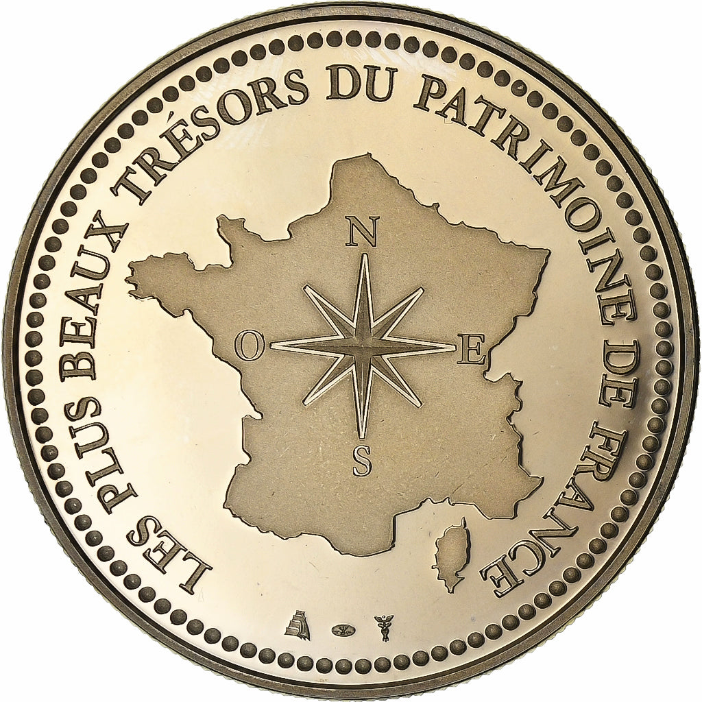 Francia, medaglia, La Cathédrale de Rouen, Rame-nichel, SPL