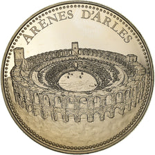 Francia, medaglia, Trésors du Patrimoine, Arènes d'Arles, Rame-nichel, SPL