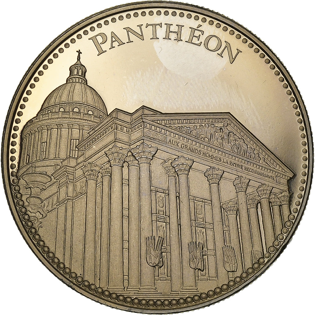 França, medalha, Le Panthéon, Cobre-níquel, MS(60-62)