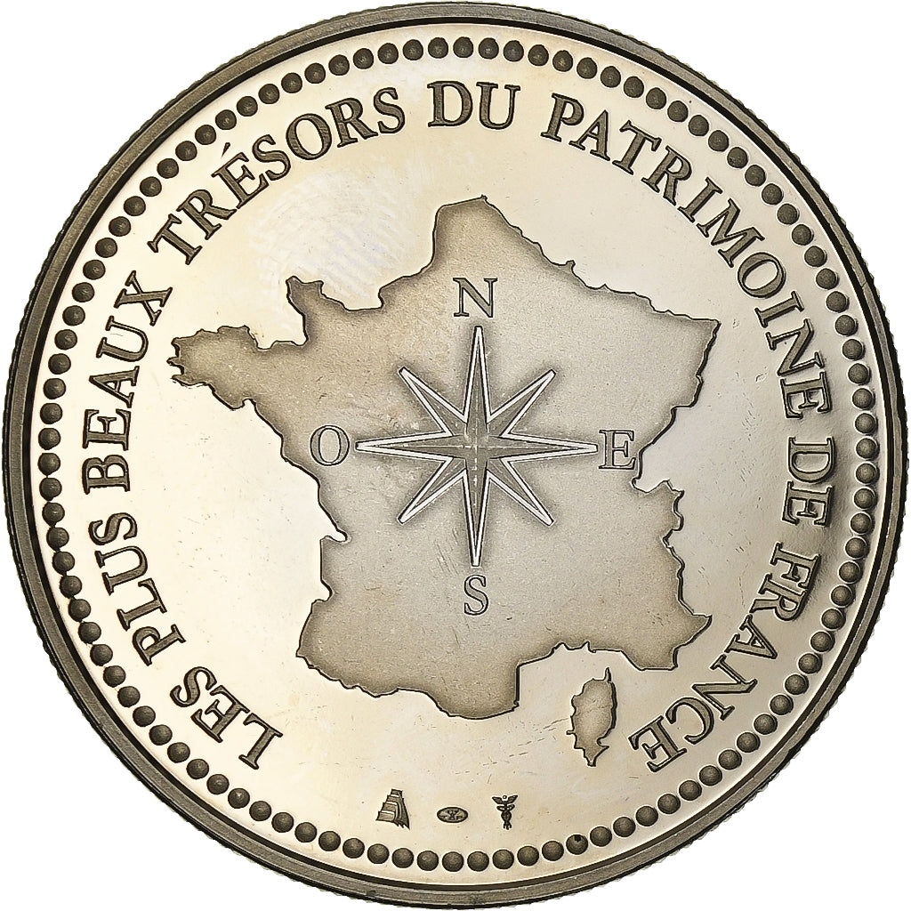 França, medalha, Le Panthéon, Cobre-níquel, MS(60-62)