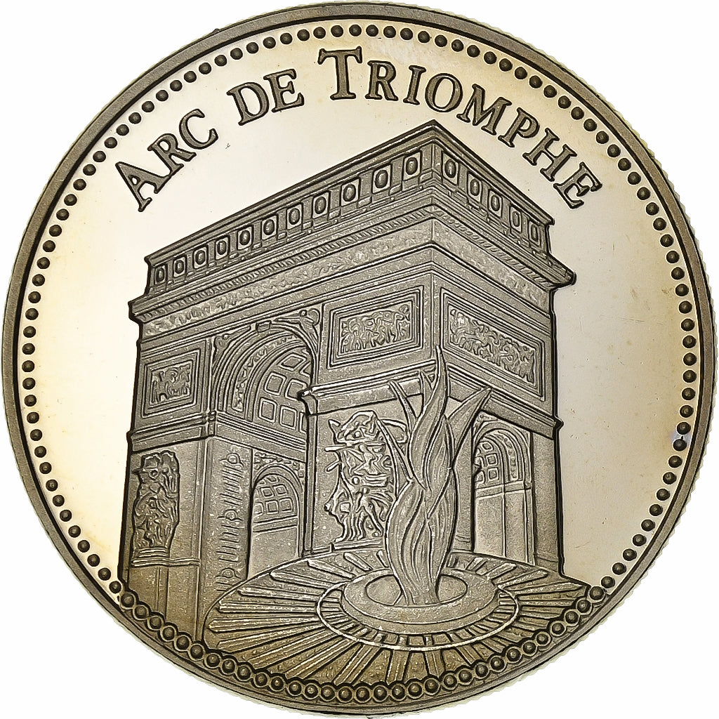 França, medalha, L'Arc de Triomphe, Cobre-níquel, MS(60-62)