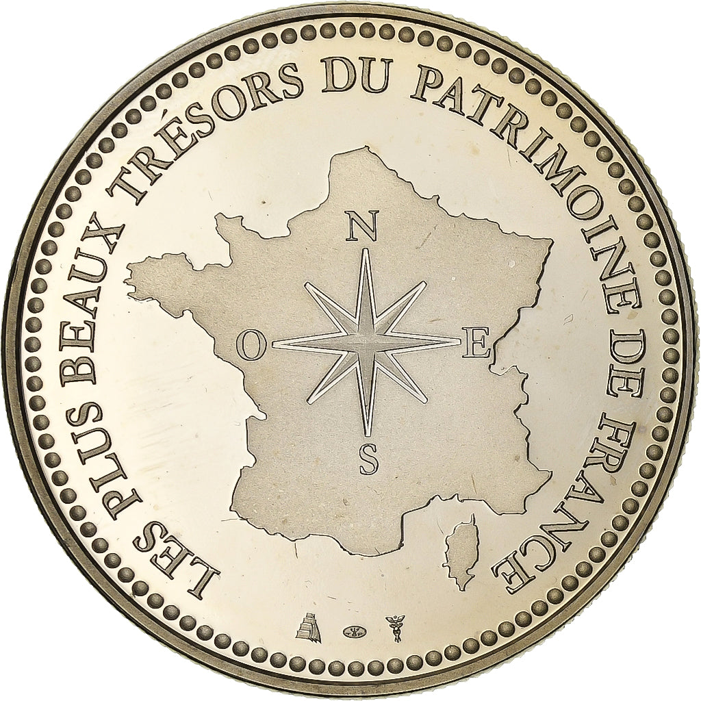 Francia, medaglia, Notre Dame de Paris., Rame-nichel, SPL