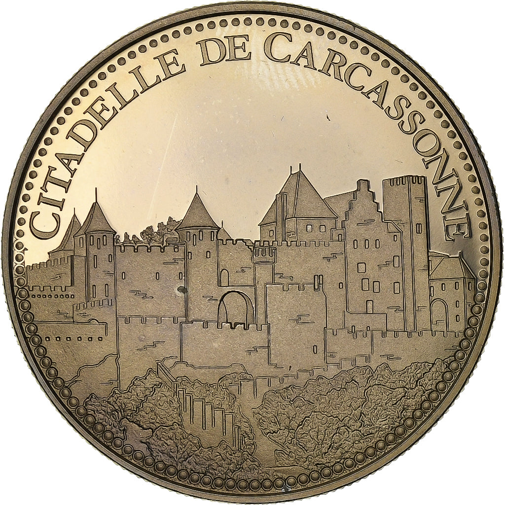 Francia, medaglia, La Citadelle de Carcassonne, Rame-nichel, SPL