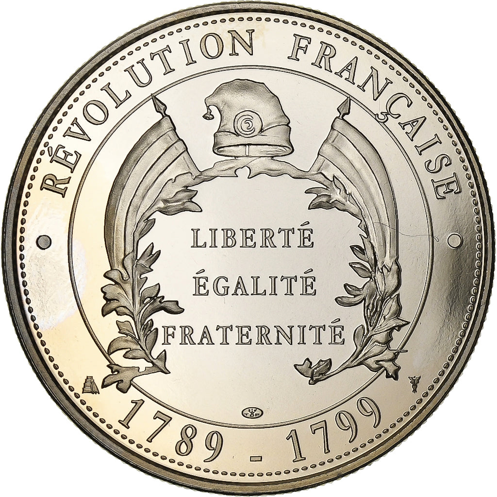 Francia, medaglia, Révolution française, Marie-Antoinette à la Guillotine