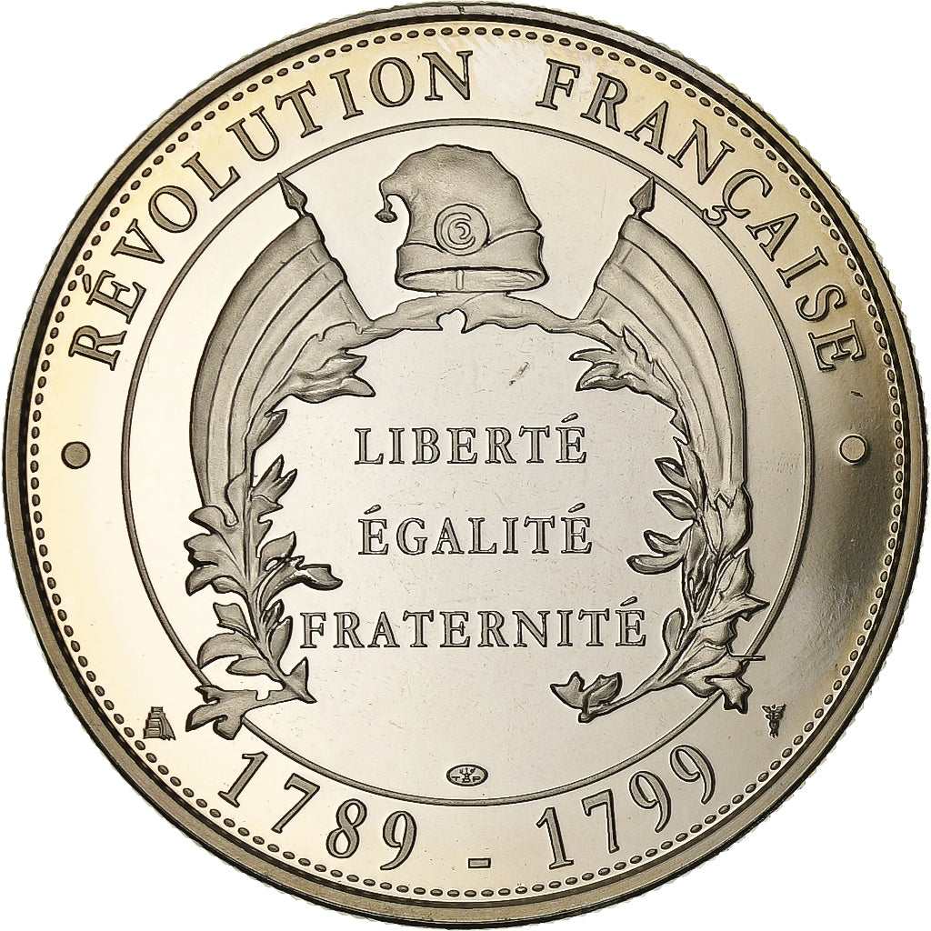 França, medalha, Révolution Française, Déclaration des Droits de l'Homme