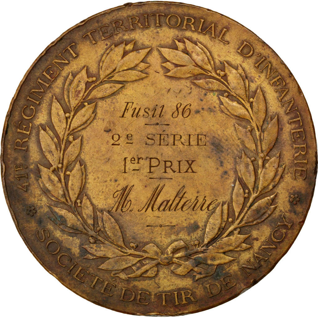 Frankreich, Medaille, French Third Republic, 1897, Bronze, Dubois.H, SS