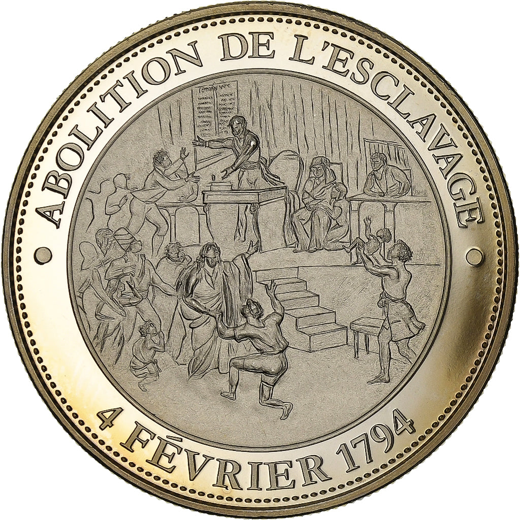 France, Médaille, Révolution Française, Abolition de l'Esclavage